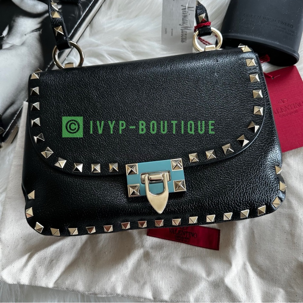 Valentino Garavani Rock Stud Small Shoulder Bag - Picture 2 of 13